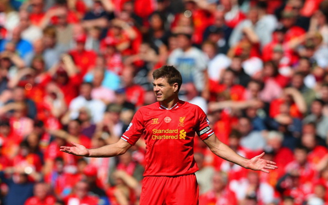 Steven Gerrard is better suited as an enganche, not a regista
